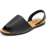 Sandales noires en cuir en cuir Pointure 44 look fashion pour homme 