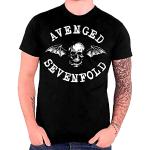Avenged Sevenfold Classic Deathbat Crest nouveau Official hommes T Shirt