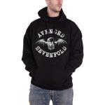 Avenged Sevenfold Logo Sweat-Shirt à Capuche, Noir, XL Homme