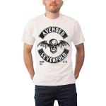 Avenged Sevenfold T Shirt Moto Seal Band Logo Nouveau Officiel Homme Blanc Size L