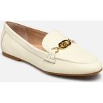 Chaussures casual de créateur Ralph Lauren blanches en cuir Pointure 38 look casual pour femme 