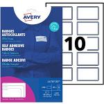 AVERY - Pochette de 200 badges autocollants imprim