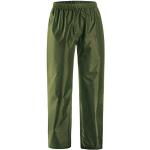 Pantalons de randonnée verts en polyuréthane enduits imperméables coupe-vents respirants Taille M look fashion pour homme 