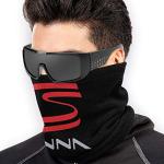 Ayrton Senna Logo Neck Warmer Gaiter Fleece Ski Face Mask Cover Sport Scarf Headbands Bandana