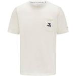 T-shirts blancs à manches courtes Ayrton Senna bio à manches courtes Taille 3 XL look fashion pour homme 