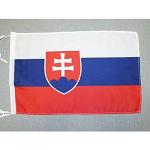 AZ FLAG Drapeau Slovaquie 45x30cm - PAVILLON slovaque 30 x 45 cm Haute qualité