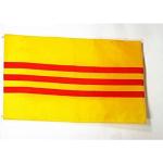 AZ FLAG Drapeau Sud Vietnam 150x90cm - Drapeau vietnamien - Viet Nam du Sud 90 x 150 cm - Drapeaux