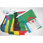 Fanions AZ flag multicolores à motif Afrique 