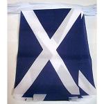 AZ FLAG - Guirlande Drapeau Ecosse - 6 Mètres avec 20 Fanions Écossais De 21x14 cm - Petits Drapeaux 100% Polyester - 60g