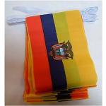 AZ FLAG - Guirlande Drapeau Equateur - 6 Mètres avec 20 Fanions Équatorien De 21x14 cm - Petits Drapeaux 100% Polyester - 60g
