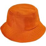 Chapeaux bob orange Tailles uniques look fashion pour femme 