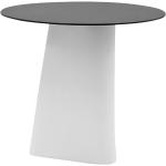 B-Line Table Adam Ø80cm noir/blanc H x Ø 72x80cm