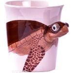Tasses à café à motif tortues 