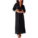 Maxis robes de créateur Ba&Sh noires maxi Taille M pour femme 