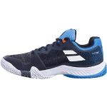 Chaussures de tennis  Babolat bleues en fil filet Pointure 46 look fashion pour homme 