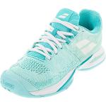Babolat Femmes Propulse Blast AC Chaussures De Tennis Chaussures Toutes Surfaces Turquoise - Blanc 40
