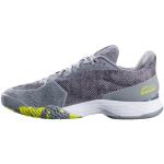 Chaussures de tennis  Babolat grises en fil filet respirantes Pointure 43 look fashion pour homme en promo 