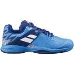 Chaussures de tennis  Babolat Propulse bleues en caoutchouc Pointure 34 look fashion pour enfant 