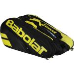 Babolat Pure Aero RH X 12 Black/Yellow Sac de tennis