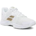 Chaussures de tennis  Babolat blanches Tournois du Grand Chelem Wimbledon Pointure 42 look fashion 