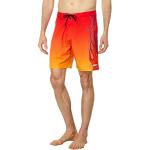 Shorts de bain Hurley rouges en polyester Taille 3 XL look fashion pour homme 
