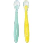 Badabulle Silicone Spoons petite cuillère 3 m+ 2 pcs