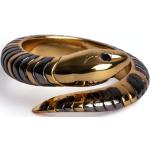 Bagues Zadig & Voltaire dorées en laiton à motif serpents pour femme 
