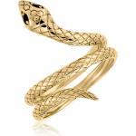 Bagues en or Histoire d'Or dorées en or jaune à motif serpents 54 pour femme 