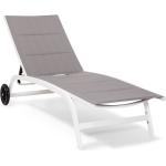 Bain de soleil Limala Acier/Aluminium Textilene 150 kg mobile