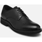 Chaussures de créateur HUGO BOSS BOSS noires en cuir à lacets Pointure 42 pour homme en promo 