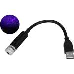 Lampes USB violettes à motif voitures 