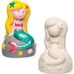 Baker Ross Tirelires de sirène en céramique que les enfants pourront peindre et décorer - Kit de loisirs créatifs en porcelaine pour enfant (Boîte de 2)