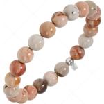 Bracelets de perles blancs en cristal à perles à motif fleurs pour femme 
