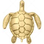 Pendentifs en or en acier à motif tortues look fashion pour femme 