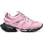Chaussures de créateur Balenciaga Track roses en cuir synthétique en cuir à bouts ronds Pointure 41 pour femme 