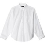 Chemises de créateur Balenciaga blanches à motif animaux à manches longues à manches longues classiques pour homme 