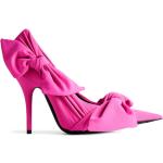 Escarpins talon aiguille de créateur Balenciaga roses en cuir à talons aiguilles Pointure 41 pour femme 