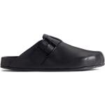 Chaussures de créateur Balenciaga noires en cuir de veau à motif animaux en cuir à bouts ronds Pointure 41 pour homme 