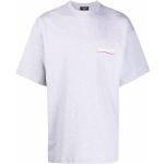 T-shirts à imprimés de créateur Balenciaga gris à motif animaux à manches courtes à col rond pour homme 
