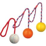 Set de 3 balles de tennis avec motifs Flamingo pour chiens