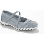 Chaussures casual grises en textile respirantes Pointure 41 avec un talon jusqu'à 3cm look sportif pour femme en promo 