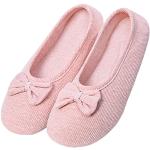 Chaussons ballerines roses Pointure 36 look casual pour femme 