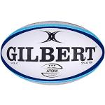 Ballons de rugby Gilbert bleus en caoutchouc 