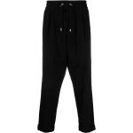 Sarouels de créateur Balmain noirs stretch Taille 3 XL W46 pour homme en promo 