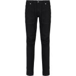 Jeans slim de créateur Balmain noirs stretch W32 L29 pour homme en promo 