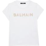 T-shirts Balmain blancs en coton à strass de créateur Taille 10 ans pour fille de la boutique en ligne Miinto.fr avec livraison gratuite 
