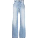 Jeans droits de créateur Balmain bleus Taille XXS W40 pour femme en promo 