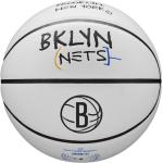 Ballon de basket-ball Wilson NBA Team City Collector Brooklyn Nets, unisexe, blanc