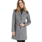 Manteaux en laine Balsamik gris en laine Taille S look fashion pour femme 