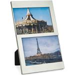 Balvi Cadre Dijon Coloris : argenté Capacité : 2 Photos de 10x15 cm Cadre Photo à Poser Plastique 25x